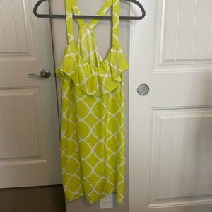 Alice and Trixie Silk Ruffle Slip Dress